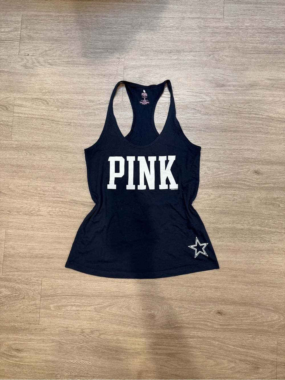 PINK Victoria's Secret Blue Dallas Cowboys Tank